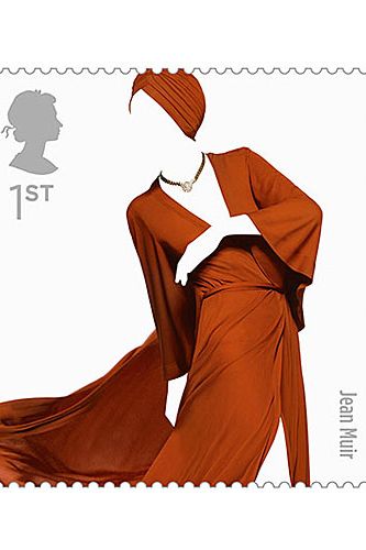 <p>Oh my goodness! This little lovely has got us hankering after a 70s revival - just check out this Jean Muir fluid rust gown with its late 1970s matching turban. Too gorgeous</p>