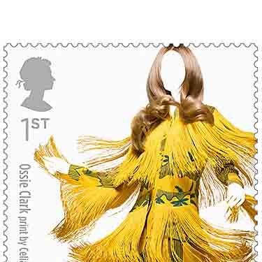 First class vintage fashion? Hello Ossie Clark! We can't get enough of the fun fringe detail on this sunshine yellow ensemble - it'd be perfect for the festival circuit!