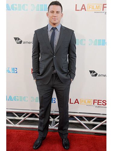 Celeb men in suits - Christian Grey style