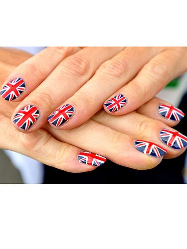 <p>There's no better excuse for fab nail art like team GB's Alison Williamson then when the world is focusing on your fingertips. Our Olympic archer showed her patriotic spirit with these flag-tastic nails that have got us booking into our local nail salon this lunchtime!</p>