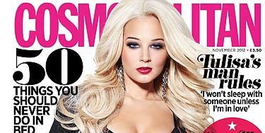 <p>The gorgeous X Factor judge took the time out of her busy schedule to talk boys, X Factor and about THAT video. Turn to page 61 for the full interview NOW!<br /> <br /><a title="http://www.cosmopolitan.co.uk/fashion/celebrity-style-cv/tulisa-contostavlos-fashion-style-cv?page=1" href="http://www.cosmopolitan.co.uk/fashion/celebrity-style-cv/tulisa-contostavlos-fashion-style-cv?page=1" target="_blank">CHECK OUT TULISA'S STYLE TRANSFORMATION </a></p>