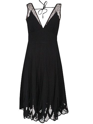<p>Pimp up the trusty LBD for Halloween with this frightfully nice cobwebby dress from Fashion Conscience. You'll bound to look bewitching in this!</p>
<p>Komodo Zoe Fair Trade cut-out dress, £95, <a title="Fashion Conscience" href="http://www.fashion-conscience.com/zoe-fair-trade-cut-out-dress.html" target="_blank">FashionConscience.com</a></p>