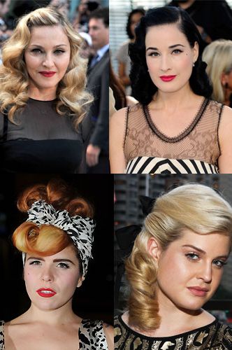 Want a new way to wear your hair? Then rewind to a retro era because hairstyles from yesteryear are all the rage! From 40s pin curls and 50s rockabilly quiffs to 70s flicks and 80s root boost, even the celebs are being inspired by the different decades. Just make sure you have an arsenal of hair tools on hand to secure your style because some of them are seriously immaculate – think rollers, hairspray and plenty of pins! "The catwalk trends for 2012 are really putting a modern twist on retro styles," says Ken Picton, super stylist and former Welsh Hairdresser of the Year. "Finger waves are a big favourite at the minute - the surefire way to getting them right is to use a wand or small barrel tong and a soft bristle brush. For shorter hair, try a retro pin curl, very Prada, you just need lots of lady Jane clips and a great hairspray, while quiffs will work on all hair lengths, long or short!" All you have to do is pick the decade you want to dabble in and get creating…
