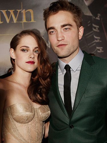 <p>Well people, it's the moment we've all been waiting for; The Twilight Saga: Breaking Dawn Part 2 LA premiere. For the occasion, Robert Pattinson wore a bottle green Gucci suit, and Kristen Stewart opted for a sheer gold Zuhair Murad dress.</p>