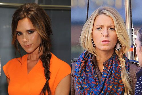 <p>Look to Victoria Beckham to make a trend out of the messy side-plait. And we know Blake Lively's always been a big fan of braids. It's so easy to do and just adds an extra hint of glamour when you feel like changing up your hairstyle. </p>