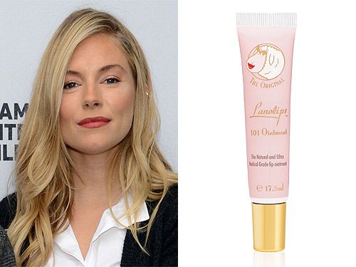 <p>Actress Sienna Miller just joined the Lanolips fan club. The pure-grade lanolin ointment is perfect for the winter to combat dry lips. The medical-grade formula is multipurpose so you can even use it on minor cuts, cracked heels and nail cuticles. Now that's a star player!</p>
<p>Lanolips 101 Ointment, £11, <a href="http://www.boots.com/en/Lanolips-101-Ointment-15g_1132900/" target="_blank">Boots </a></p>
