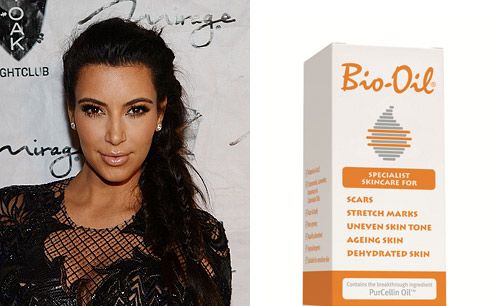 <p>Plenty of celebrities including mum-to-be Kim Kardashian are huge fans of Bio-Oil skincare. "It prevents wrinkles around my eyes and stretch marks over my body," says Kim.</p>
<p>This bargain beauty treatment not only<span class="st"> improve the appearance of scars and uneven skin tone, it's great for dehydrated skin. Definitely put this on your shopping list to battle the cold winter weather. </span></p>
<p>Bio-Oil, £8.95, <a href="http://www.boots.com/en/Bio-Oil-60ml_19765/" target="_blank">Boots</a></p>