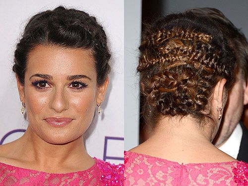 <p>It's all about braids at the 2013 People's Choice Awards! Glee girl Lea Michelle gladly took the award for Favourite Comedic Actress, flaunting an array of plaits along her head. It totally reminded us of Princess Lea - but in a very modern way.</p>