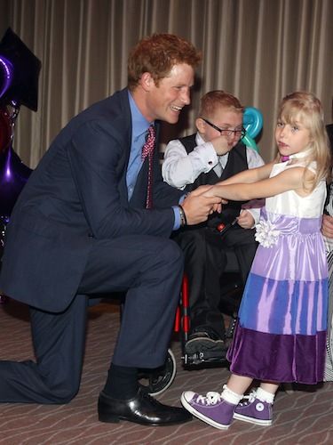 <p>Harry's putting his partying ways behind him as he shows off his softer side at the WellChild awards. Suited and booted in his shirt and tie, Harry seems to have captured our hearts all over again!</p>