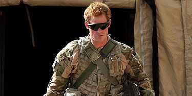 <p>While on duty as an Apache helicopter pilot, the man known as Captain Wales - or Prince Harry as we like to call him - has just finished a stint in Afghanistan -  after five months on the job. We think he looks pretty hot in camouflage and sunglasses as he left the country on an aircraft, the prince was taken to an undisclosed location for a 24-hour 'decompression' period alongside other troops.</p>
<p><a title="http://www.cosmopolitan.co.uk/celebs/celebrity-gossip/rss/prince-harry-thrilled-to-be-an-uncle-kate-middleton-single" href="http://www.cosmopolitan.co.uk/celebs/celebrity-gossip/rss/prince-harry-thrilled-to-be-an-uncle-kate-middleton-single" target="_self">FIND OUT WHAT HARRY HAD TO SAY ABOUT HIS TIME IN AFGHANISTAN </a><br /><br /></p>