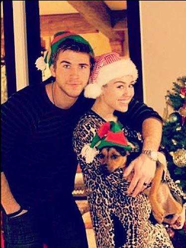 <p><strong>How they met</strong>: They shared their first kiss during the filming of The Last Song and neither have looked back.</p>
<p><strong>Why we love them together</strong>: Newly-engaged Miley Cyrus can't look happier in the arms of Liam Hemsworth. Don't they just look ADORBABLE?</p>
