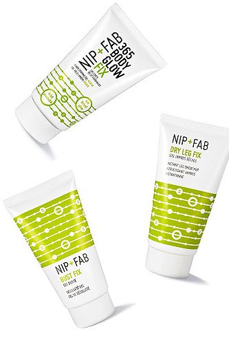 <p class="p1">Free Nip+Fab beauty treats anyone? Pick up the August issue of Cosmo and you'll get one of these three Nip+Fab treats*:</p>
<p class="p1">365 Body Glow<br />Leg Fix<br />Bust Fix</p>
<p class="p1">Psst, why not get all three? Plus Get 20% off Nip+Fab only inside this month's issue</p>
<p class="p1">*Not available with subscription copies</p>