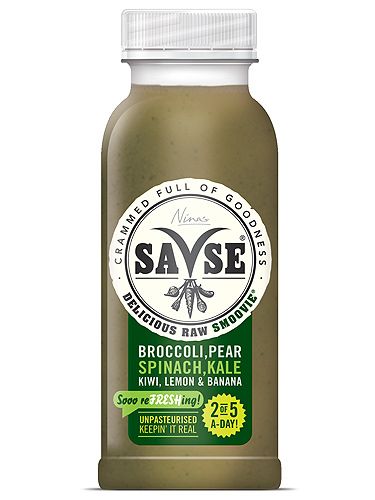 <p>Talking of kale, we're loving the broccoli and kale <a href="http://www.savsesmoovies.com/" target="_blank">SaVse</a>, one of the new drinks making up the UK's first bottled vegetable smoothie line-up. Everyone from Jennifer Aniston to Victoria Beckham, Gwyneth Paltrow and even One Direction are glugging them and getting two of their five-a-day this way. Sweeter that you'd imagine - despite being sugar and preservative free - they're being sold at select retailers but we reckon it won't be long before they're in the major supermarkets.<br /> <br />£2.49. Earth Foods, Fortnum and Mason, Harrods, Harvey Nichols, Health Foods, Partridges, Planet Organic, Selfridges and Whole Foods</p>