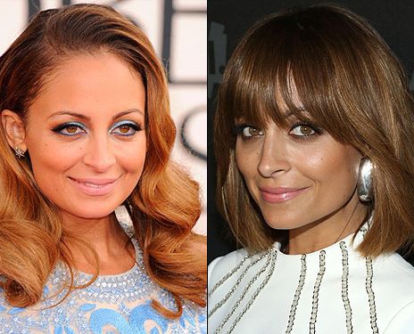 <p>She's had long locks for quite some time, but bronze beauty Nicole Richie has revealed a new 'do: A brunette bob with a full fringe. Is short a success story on the star?</p>