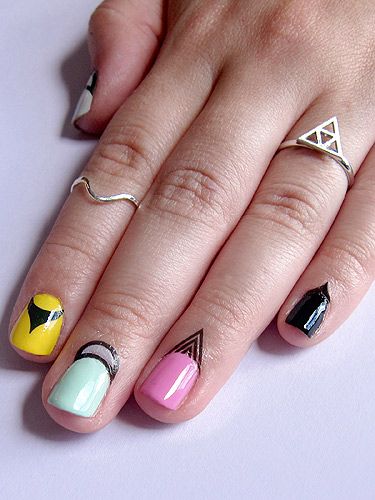 <p>Usually people neglect their cuticles but you won't be making that mistake again thanks to this new manicure trend. We're absolutely loving the new Cutcile Tattoos by Rad Nails and the best part is that it's so easy to do! You just need to use a bit of water to apply the designs and instantly extend your manicure past your fingertips.<br /> <br />There are three bold geometric temporary tattoo designs available which can be worn either above or below the cuticle so you can switch up the style with ease. Available at <a title="http://shop.radnails.com/collections/cuticle-tattoos" href="http://shop.radnails.com/collections/cuticle-tattoos" target="_blank">radnails.com</a></p>