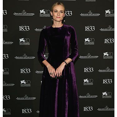 <p>Our first sighting of <a href="http://cosmopolitan.co.uk/fashion/shopping/tca-all-star-summer-party-best-dressed-diane-kruger-kelly-rowland" target="_blank">Diane Kruger</a> at the 2013 Venice Film Festival, and it's a goody! The actress is clearly getting ahead of the winter fashion trends, with her velvet Alberta Ferretti gown and sparkling star earrings (teamed with a Jaeger-LeCoultre watch, as they were hosting the dinner, after all!)</p>
<p><a href="http://www.cosmopolitan.co.uk/fashion/shopping/designer-handbags-winter-trends-2013" target="_blank">NEW SEASON DESIGNER HANDBAGS TO DROOL OVER</a></p>
<p><a href="http://www.cosmopolitan.co.uk/fashion/shopping/new-in-store-2-september#fbIndex1" target="_blank">SHOP THIS WEEK'S BEST NEW BUYS</a></p>
<p><a href="http://www.cosmopolitan.co.uk/fashion/news/" target="_blank">SEE THE LATEST CELEBRITY STYLE NEWS</a></p>