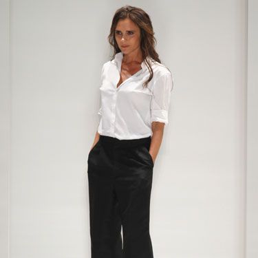 <p>Victoria Beckham brought her Spring/Summer 2014 collection to New York Fashion Week for its debut today (with <a href="http://www.cosmopolitan.co.uk/fashion/news/david-beckham-harper-nyfw" target="_blank">David and Harper Seven watching from the frow</a>), and showed clean lines and masculine tailoring.</p>
<p>She said that "the interpretation of shapes" was her starting point this season, and that she's "set boyish elements against a sense of femininity" for the collection.</p>
<p>Click through to see the (really actually very wearble) line from VB, and let us know what you think in the comments box below, or on Twitter at <a href="victoria%20beckham%20debuts%20fashion%20collection%20in%20new%20york%20for%20nyfw%20-%20victoria%20beckham%20designer%20clothes%20images%20-%20cosmopolitan.co.uk" target="_blank">@CosmopolitanUK</a></p>