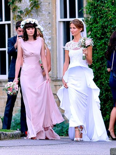 See Pictures From Millie Mackintosh S Wedding Celebrity Weddings P Millie Mackintosh With Her One Of Bridesmaids Model And Dirty Y