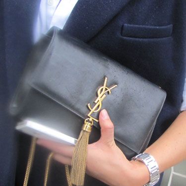 Hell-o YSL! Arm candy doesn't get any sweeter.