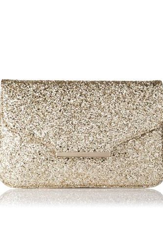 <p>This gold glitter clutch bag is perfect for the upcoming party season.</p>
<p>Dahlia Clutch Bag, £225, <a href="http://www.lkbennett.com/bags/clutch/BCDAHLIA780GLITTER" target="_blank">LK Bennett</a></p>
<p> </p>