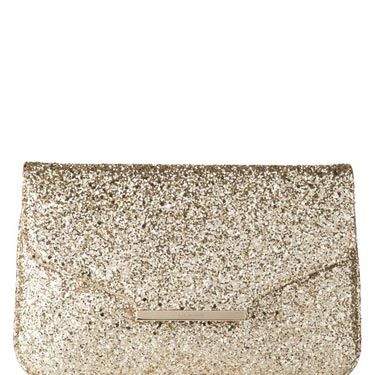 <p>This gold glitter clutch bag is perfect for the upcoming party season.</p>
<p>Dahlia Clutch Bag, £225, <a href="http://www.lkbennett.com/bags/clutch/BCDAHLIA780GLITTER" target="_blank">LK Bennett</a></p>
<p> </p>