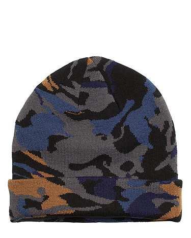 <p>Camo is the print to be seen in (or not seen) this season. Get a head start - literally, LOL! - with this brilliant beanie.</p>
<p>Camo beanie, £6, <a href="http://www.monki.com/Shop#dialog-1" target="_blank">monki.com</a></p>