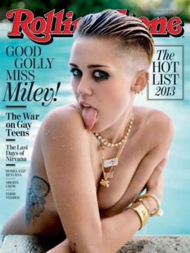 Cm Punk Gay Porn - Miley Cyrus's best ever magazine covers :: From naked on Rolling Stone to  Hannah Montana magazine