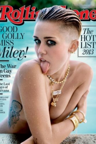Miley's most recent cover is her October 2013 Rolling Stones shoot, released today. It sees her in her usual pose of tongue out, eyes centre, this time chilling in a swimming pool. It's sultry, very sexy and just a bit naked.<p><a href="http://www.cosmopolitan.co.uk/celebs/entertainment/singers-crying-on-stage-video" target="_blank">MILEY CRIES SINGING WRECKING BALL - WATCH</a></p>
<p><a href="http://www.cosmopolitan.co.uk/celebs/entertainment/miley-cyrus-rolling-stone-interview" target="_blank">READ MILEY'S ROLLING STONE INTERVIEW</a></p>