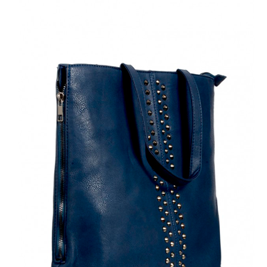 <p>Just because it's winter doesn't mean you have to revert back to a black handbag. This studded navy shopper is just the ticket for carting around your stuff in style.</p>
<p>Navy studded tote bag, £14.99, <a href="http://www.selectfashion.co.uk/accessories/s038-2501-14_navy.html" target="_blank">selectfashion.co.uk</a></p>
<p><strong>More fashion trends</strong></p>
<p><a href="http://www.cosmopolitan.co.uk/fashion/shopping/pink-coat-winter-fashion-trends-2013" target="_blank">SHOP: 10 of the best pink coats</a><br /><a href="http://www.cosmopolitan.co.uk/fashion/shopping/" target="_blank">Fashion: What to buy right now</a><br /><a href="http://www.cosmopolitan.co.uk/beauty-hair/beauty-lab" target="_blank">Hair and beauty reviews</a></p>