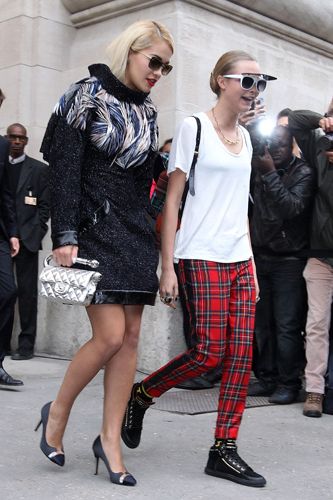 <p>Ain't it good to see Cara Delevingne and wifey Rita Ora reunited? Our favourite fashion couple, EVER.</p>
<p><a href="http://www.cosmopolitan.co.uk/fashion/shopping/paris-fashion-week-street-style" target="_blank">SEE: PARIS FASHION WEEK STREET STYLE</a></p>
<p><a href="http://www.cosmopolitan.co.uk/fashion/shopping/shop-payday-fashion-treats" target="_blank">TREAT YOURSELF: STYLISH PAYDAY SPLURGES</a></p>
<p><a href="http://www.cosmopolitan.co.uk/fashion/celebrity/" target="_blank">GET THE LATEST CELEBRITY TREND NEWS</a></p>