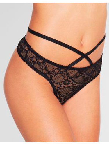 <p>Thongs feel like the 'fun little sister' to big knicks. But this fashion forward style shows they can still ooze chic with the sexy strap detail.</p>
<p>Entice Alexa thong, £16, <a href="http://www.figleaves.com/uk/product/FIG-132529/figleaves-boudoir-Entice-Alexa-Thong/?size=&colour=Black" target="_blank">figleaves.com</a></p>
<p><a href="http://www.cosmopolitan.co.uk/fashion/news/cosmopolitan-lingerie-show-2013" target="_blank">The Cosmo Lingerie Show 2013</a></p>
<p><a href="http://www.cosmopolitan.co.uk/fashion/shopping/dita-von-teese-von-follies-halloween-lingerie" target="_blank">SHOP Dita Von Teese's bewitching new lingerie</a></p>
<p><a href="http://www.cosmopolitan.co.uk/fashion/news/" target="_blank">Get the latest fashion and style news</a></p>
<p> </p>