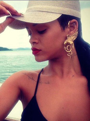 Rihannas Tattoo Collection In Pictures Celebrity Tattoos Rihannas Tattoo Collection In Pictures Celebrity Tattoos