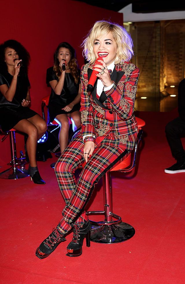 <p>Rita Ora punked up proceedings at Rimmel's 180 Years of Cool party in a tartan Moschino two-piece (kudos also for the Mooschino lace-ups). Och aye the swit-swoo!</p>
<p class="fb_frame_side_right_paragraph"><a href="http://www.cosmopolitan.co.uk/fashion/love/" target="_blank">VOTE ON CELEBRITY STYLE</a></p>
<p class="fb_frame_side_right_paragraph"><a href="http://www.cosmopolitan.co.uk/fashion/shopping/new-in-store-2-september" target="_blank">SHOP THIS WEEK'S BEST BUYS</a></p>
<p class="fb_frame_side_right_paragraph"><a href="http://www.cosmopolitan.co.uk/fashion/celebrity/" target="_blank">SEE THE LATEST CELEBRITY TRENDS</a></p>