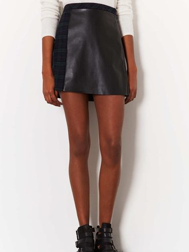 <p>This season is all about leather minis and tartan skirts - and what better way to marry these two trends than in this hybrid tartan-leather skirt from Topshop. With a leather front and tartan back, this a-line and high-waisted skirt would look great with a cream polo-neck and some sky-high shoe boots.</p>
<p>Check a-line skirt, £42, <a href="http://www.topshop.com/en/tsuk/product/new-in-this-week-2169932/new-in-this-week-493/check-a-line-skirt-2327584?bi=1&ps=200" target="_blank">Topshop</a></p>
<p><a href="http://www.cosmopolitan.co.uk/fashion/shopping/pauls-boutique-bags-winter-2013?page=1" target="_blank">TEN NEW HANDBAGS FOR A/W13</a></p>
<p><a href="http://www.cosmopolitan.co.uk/fashion/news/m-and-s-best-of-british-fashion" target="_blank">M&S LAUNCHES BEST OF BRITISH COLLECTION</a></p>
<p><a href="http://www.cosmopolitan.co.uk/fashion/shopping/womens-clothing-under-ten-pounds" target="_blank">THE PERFECT WHITE SHIRT FOR A TENNER</a></p>