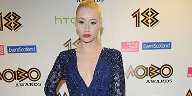 <p>Iggy opted for a sparkly blue dress with an up-the-middle slit, paired with silver heels, for her appearance at the Music of Black Origin Awards in Glasgow. It's a daring look; and Iggy positively nails it.</p>
<p><a href="http://www.cosmopolitan.co.uk/celebs/celebrity-gossip/taylor-swift-sweeter-than-fiction" target="_blank">NEW TAYLOR SWIFT SONG, ANYONE?</a></p>
<p><a href="http://www.cosmopolitan.co.uk/celebs/entertainment/katy-perry-tiger-roar-x-factor?click=main_sr" target="_blank">KATY PERRY DRESSES AS A TIGER ON THE X FACTOR</a></p>
<p><a href="http://www.cosmopolitan.co.uk/celebs/" target="_blank">GET THE LATEST CELEB NEWS</a></p>