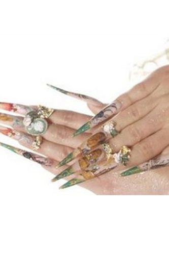 <p>Every year, participants must create their custom nail art designs based on the theme set by the organisers and the nail models must also dress up in themed costumes.</p>
<p>This year's competition, which takes place on 27 October, has a theme of 'Fashion Meets Tradition.'</p>
<p><a href="http://www.cosmopolitan.co.uk/beauty-hair/the-best-nail-art-designs-inspiration-and-examples/" target="_blank">THE BEST NAIL ART DESIGNS AND INSPIRATION</a></p>
<p><a href="http://www.cosmopolitan.co.uk/beauty-hair/beauty-tips/halloween-nails-tutorials-how-tos?click=main_sr" target="_blank">HOW TO DO HALLOWEEN NAILS</a></p>
<p><a href="http://www.cosmopolitan.co.uk/beauty-hair/news/" target="_blank">GET THE LATEST BEAUTY AND HAIR NEWS</a></p>