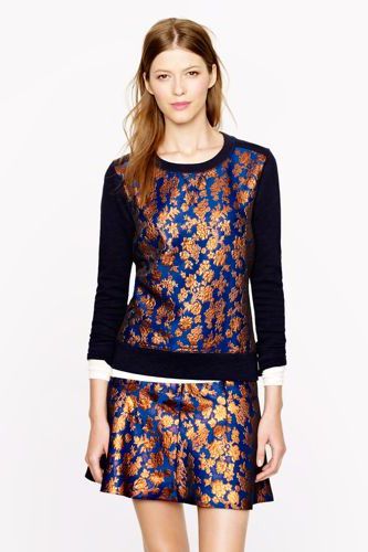 <p>With its first store opening in London next month, there's no escaping J Crew's chic and elegant knitwear and office-appropriate sartiorially-savvy workwear. Splash out on this floral sweatshirt by the Obama's favourite high street brand. Dress it down with jeans, or dress it up with a pencil skirt and heels - it may be pricey, but it sure is versatile.</p>
<p>Floral sweatshirt, £118, <a href="http://www.jcrew.com/womens_feature/NewArrivals/shirtstops/PRDOVR~04966/04966.jsp" target="_blank">J Crew</a></p>
<p><a href="http://www.cosmopolitan.co.uk/fashion/shopping/ten-winter-boots-under-fifty-pounds" target="_blank">TOP TEN WINTER BOOTS FOR UNDER £50</a></p>
<p><a href="http://www.cosmopolitan.co.uk/fashion/shopping/halloween-outfits" target="_blank">EFFORTLESS HALLOWEEN OUTFITS FROM THE HIGH STREET</a></p>
<p><a href="http://www.cosmopolitan.co.uk/fashion/shopping/celebrity-winter-coat-inspiration" target="_blank">CELEBRITY WINTER COAT INSPIRATION</a></p>
<p> </p>