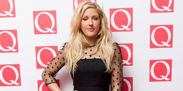 <p>Ellie Goulding is known for making a statement with her red carpet dresses - and she certainly made one in this black polka-dot maxi with a sheer skirt. Loving her look, as usual.</p>
<p><a href="http://www.cosmopolitan.co.uk/fashion/celebrity/best-dressed-celebrities-18-october" target="_blank">BEST DRESSED CELEBRITIES </a></p>
<p><a href="http://www.cosmopolitan.co.uk/fashion/celebrity/best-dressed-mobo-awards" target="_blank">BEST DRESSED AT THE MOBO AWARDS</a></p>
<p><a href="http://www.cosmopolitan.co.uk/fashion/celebrity/best-dress-attitude-awards" target="_blank">BEST DRESSED AT THE ATTITUDE AWARDS</a></p>