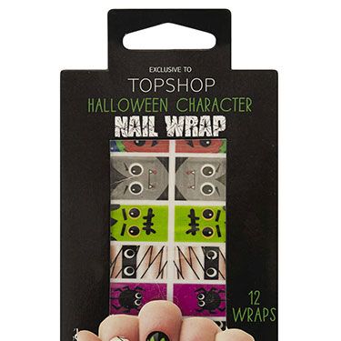 <p>For those who just can't decide on a design, Topshop's got you covered; each nail can be a different monster! </p>
<p>Halloween Nail Wraps - Multi, £6, <a href="http://www.topshop.com/en/tsuk/product/make-up-431/nails-473/halloween-nail-wraps-2287300?bi=1&ps=20" target="_blank">Topshop</a></p>
<p><a href="http://www.cosmopolitan.co.uk/fashion/news/halloween-outfits?click=main_sr" target="_blank">EFFORTLESS HALLOWEEN OUTFITS FROM THE HIGH STREET</a></p>
<p><a href="http://www.cosmopolitan.co.uk/beauty-hair/beauty-tips/halloween-nails-tutorials-how-tos?click=main_sr" target="_blank">HOW TO DO HALLOWEEN NAILS</a></p>
<p><a href="http://www.cosmopolitan.co.uk/fashion/celebrity/celebrity-halloween-costumes?click=main_sr" target="_blank">BEST CELEBRITY HALLOWEEN COSTUMES</a></p>
<p> </p>