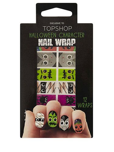 <p>For those who just can't decide on a design, Topshop's got you covered; each nail can be a different monster! </p>
<p>Halloween Nail Wraps - Multi, £6, <a href="http://www.topshop.com/en/tsuk/product/make-up-431/nails-473/halloween-nail-wraps-2287300?bi=1&ps=20" target="_blank">Topshop</a></p>
<p><a href="http://www.cosmopolitan.co.uk/fashion/news/halloween-outfits?click=main_sr" target="_blank">EFFORTLESS HALLOWEEN OUTFITS FROM THE HIGH STREET</a></p>
<p><a href="http://www.cosmopolitan.co.uk/beauty-hair/beauty-tips/halloween-nails-tutorials-how-tos?click=main_sr" target="_blank">HOW TO DO HALLOWEEN NAILS</a></p>
<p><a href="http://www.cosmopolitan.co.uk/fashion/celebrity/celebrity-halloween-costumes?click=main_sr" target="_blank">BEST CELEBRITY HALLOWEEN COSTUMES</a></p>
<p> </p>