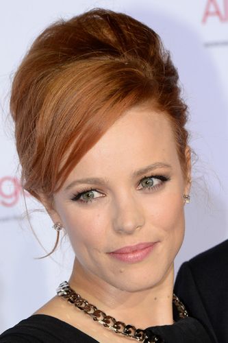 <p>Rachel McAdams' high hair and Bambi mascara make the perfect marriage. The odd wispy strands keep it cool, not just chic.</p>
<p><a href="http://www.cosmopolitan.co.uk/beauty-hair/news/styles/celebrity/rebellious-celebrity-hairstyles-statement-hair" target="_blank">CELEBRITY TREND: REBEL HAIR</a></p>
<p><a href="http://www.cosmopolitan.co.uk/beauty-hair/news/styles/celebrity/frow-hair-celebrity-fashion-week" target="_blank">FRONT ROW HAIRSTYLES WE LOVE</a></p>
<p><a href="http://www.cosmopolitan.co.uk/beauty-hair/news/styles/celebrity/" target="_blank">MORE CELEBRITY HAIR IDEAS</a></p>