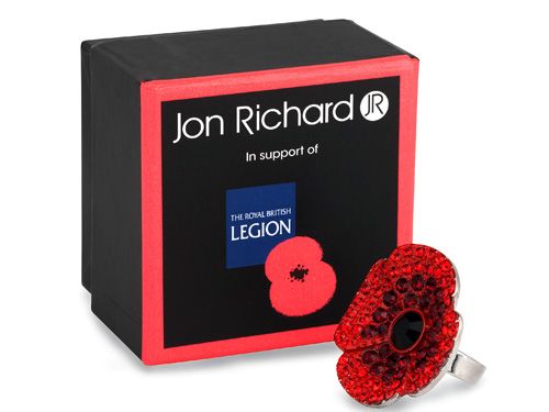 <p>Why not try something a little different, like this gorgeous red poppy ring from Jon Richard?</p>
<p>Crystal poppy cocktail ring, £12, <a href="http://www.jonrichard.com/rings-c16/jon-richard-the-royal-british-legion-crystal-poppy-ring-p12773" target="_blank">jonrichard.com</a></p>
<p>(£3.60 from each sale goes to The Royal British Legion)</p>
<p><a href="http://www.cosmopolitan.co.uk/fashion/shopping/the-fashion-fix-shop-bargain-buys" target="_blank">SHOP DAILY FASHION FINDS FOR £10 OR LESS!</a></p>
<p><a href="http://www.cosmopolitan.co.uk/fashion/shopping/shop-payday-fashion-treats" target="_blank">WHAT TO BUY ON PAYDAY</a></p>
<p><a href="http://www.cosmopolitan.co.uk/fashion/news/" target="_blank">SEE THE LATEST FASHION NEWS</a></p>