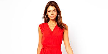 <p>This is the perfect day to night transition dress - smart enough for the office, sexy enough for a party. The double v-neck and cinched in waist is flattering for all body types, whilst the midi length is bang on trend. Pair with killer black heels in the evening for office party glamour!</p>
<p>Midi dress with double v-neck, £40, <a href="http://www.asos.com/ASOS/ASOS-Midi-Dress-With-Double-V-Neck/Prod/pgeproduct.aspx?iid=3073422&cid=8799&Rf-200=1&sh=0&pge=0&pgesize=204&sort=-1&clr=Red" target="_blank">ASOS</a></p>
<p><a href="http://www.cosmopolitan.co.uk/fashion/shopping/office-party-dresses" target="_blank">THE OFFICE PARTY LITTLE BLACK DRESS EDIT</a></p>
<p><a href="http://www.cosmopolitan.co.uk/fashion/shopping/what-to-wear-this-week-28-october-2013" target="_blank">WHAT TO WEAR THIS WEEK </a></p>
<p><a href="http://www.cosmopolitan.co.uk/fashion/shopping/ten-winter-boots-under-fifty-pounds" target="_blank">TOP TEN WINTER BOOTS UNDER £50</a></p>