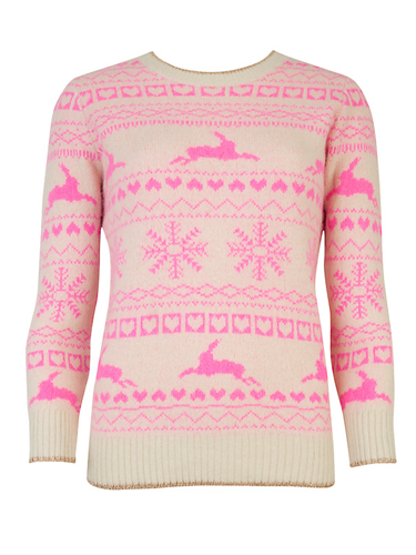 <p>This combo of Fair Isle in winter pastels is just dreamy, don't you think? The prettiest way to do a festive knit.</p>
<p>Ted Baker Maysi Fair Isle Jumper, £99, <a href="http://www.johnlewis.com/ted-baker-maysi-fairisle-jumper/p764586?kpid=232564911" target="_blank">johnlewis.com</a></p>
<p><a href="http://www.cosmopolitan.co.uk/fashion/shopping/christmas-jumpers-2013-primark-womens" target="_blank">PRIMARK'S CHRISTMAS JUMPERS ARE HERE!</a></p>
<p><a href="http://www.cosmopolitan.co.uk/fashion/shopping/fluffy-jumpers-winter-fashion-trend" target="_blank">FIVE OF THE BEST FLUFFY JUMPERS</a></p>
<p><a href="http://www.cosmopolitan.co.uk/fashion/shopping/investment-winter-coats" target="_blank">10 WINTER COATS WORTH INVESTING IN</a></p>