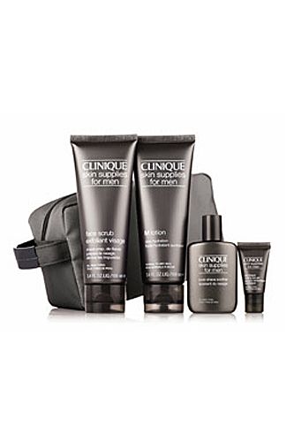 <p>Give Dad a boost with his skin care thanks to this fab set from Clinique that includes a cooling eye gel to revitalize tired-looking eyes.</p>
<p>Clinique Great Skin for Him set, £30, <a href="http://www.clinique.co.uk/product/11599/27466/Holiday13/Gift-Sets/Great-Skin-for-Him/index.tmpl" target="_blank">clinique.co.uk</a></p>