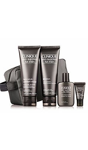 <p>Give Dad a boost with his skin care thanks to this fab set from Clinique that includes a cooling eye gel to revitalize tired-looking eyes.</p>
<p>Clinique Great Skin for Him set, £30, <a href="http://www.clinique.co.uk/product/11599/27466/Holiday13/Gift-Sets/Great-Skin-for-Him/index.tmpl" target="_blank">clinique.co.uk</a></p>