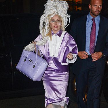 <p>Isn't this what you would wear to SNL rehearsals? Lady Gaga looked lovely (er, sort of) in lavender and a dreadlock wig on her way to the show's studio.</p>
<p><a href="http://www.cosmopolitan.co.uk/celebs/entertainment/lady-gaga-marijuana-addiction" target="_blank">LADY GAGA TALKS ADDICTION</a></p>
<p><a href="http://www.cosmopolitan.co.uk/celebs/entertainment/lady-gaga-naked-gay-nightclub?click=main_sr" target="_blank">LADY GAGA GETS COMPLETELY NAKED AT G-A-Y NIGHTCLUB</a></p>
<p><a href="http://www.cosmopolitan.co.uk/celebs/celebrity-gossip/lady-gaga-neck-tattoo-rio?click=main_sr" target="_blank">GAGA SHOWS OFF BRAND NEW NECK TATTOO</a></p>