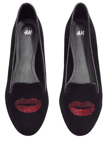 <p>If you're such a big fan of red lipstick that just having it on your face won't do, why not pick up these cool loafers for, y'know, loafing about in. </p>
<p>Loafers, £19.99, <a href="http://www.hm.com/gb/product/12709?article=12709-C" target="_blank">hm.com</a></p>
<p><a href="http://www.cosmopolitan.co.uk/fashion/shopping/christmas-party-high-heel-shoes" target="_blank">THE BEST CHRISTMAS PARTY HEELS</a></p>
<p><a href="http://www.cosmopolitan.co.uk/fashion/shopping/christmas-party-accessories-jewellery-bags" target="_blank">AMAZING PARTY ACCESSORIES</a></p>
<p><a href="http://www.cosmopolitan.co.uk/fashion/shopping/cheap-christmas-party-dresses" target="_blank">BARGAIN DRESSES FOR THE FESTIVE SEASON</a></p>