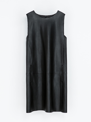 <p>Oh Zara, what would we do without you? We wouldn't have this on-point leather-look shift dress in our lives, for starters. Wear with a polo-neck for 60s vibes.</p>
<p>Faux leather shift dress, £39.99, <a href="http://www.zara.com/uk/en/new-this-week/woman/faux-leather-dress-c287002p1564049.html" target="_blank">zara.com</a></p>
<p><a href="http://www.cosmopolitan.co.uk/fashion/shopping/womens-clothing-under-ten-pounds" target="_blank">Shop daily fashion finds for £10 or less</a></p>
<p><a href="http://www.cosmopolitan.co.uk/fashion/shopping/thigh-high-boots" target="_blank">Shop the thigh-high boot trend</a></p>
<p><a href="http://www.cosmopolitan.co.uk/fashion/news/" target="_blank">Get the latest fashion news</a></p>