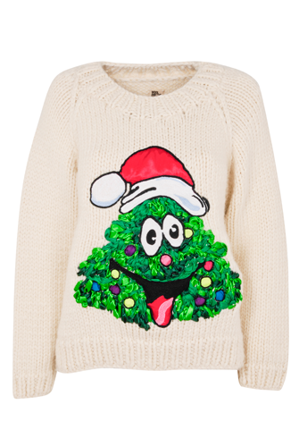 <p>ZOMG this is what we're talking about. A Christmas jumper. With a Christmas tree on. Wearing a Santa hat. Sticking his tongue out.</p>
<p><em class="i">Find out how to bid on this designer Christmas jumper (lowest unique bid wins!) at</em> <em><a href="http://www.christmasjumperday.org/designerchristmasjumpers" target="_blank">christmasjumperday.org/designerchristmasjumpers</a>.</em></p>
<p><a href="http://www.cosmopolitan.co.uk/fashion/shopping/christmas-jumpers-2013-primark-womens" target="_blank">PRIMARK'S CHRISTMAS JUMPERS ARE AMAZING<em></em></a></p>
<p><a href="http://www.cosmopolitan.co.uk/fashion/shopping/womens-christmas-fair-isle-jumpers-2013" target="_blank">FAIR ISLE FASHION: NIFTY KNITS TO KEEP YOU COSY</a></p>
<p><a href="http://www.cosmopolitan.co.uk/fashion/news/" target="_blank">GET THE LATEST FASHION AND STYLE NEWS</a><em><br /></em></p>
<p> </p>